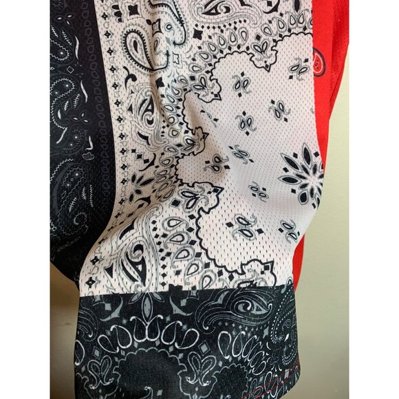 Huge Fashion Exchange Athletic Tank Summer Lifting Workout Casual Red Men Sz XL - Picture 3 of 6